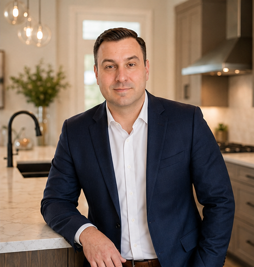 Ryan Travis in a contemporary kitchen